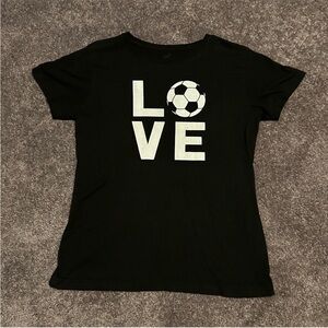 ⚽️Love Soccer Short Sleeve Tee - Large⚽️